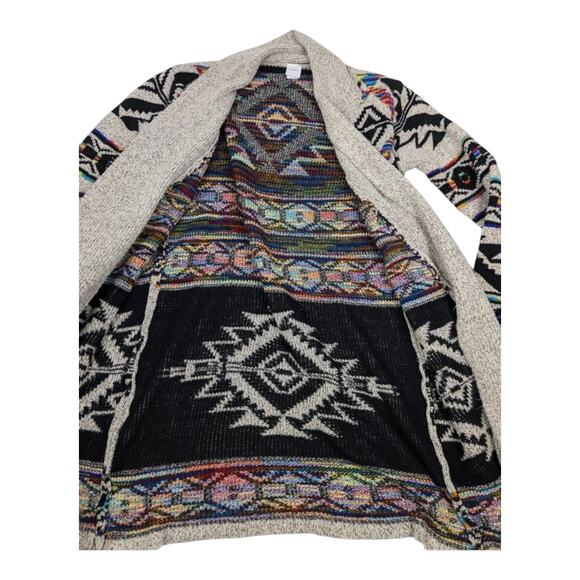 Anthropologie Northern Angel Womens size XL Cardigan Aztec Southwestern Duster - Picture 14 of 15